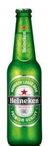 Over de hele wereld hetzelfde Heineken bier flesje